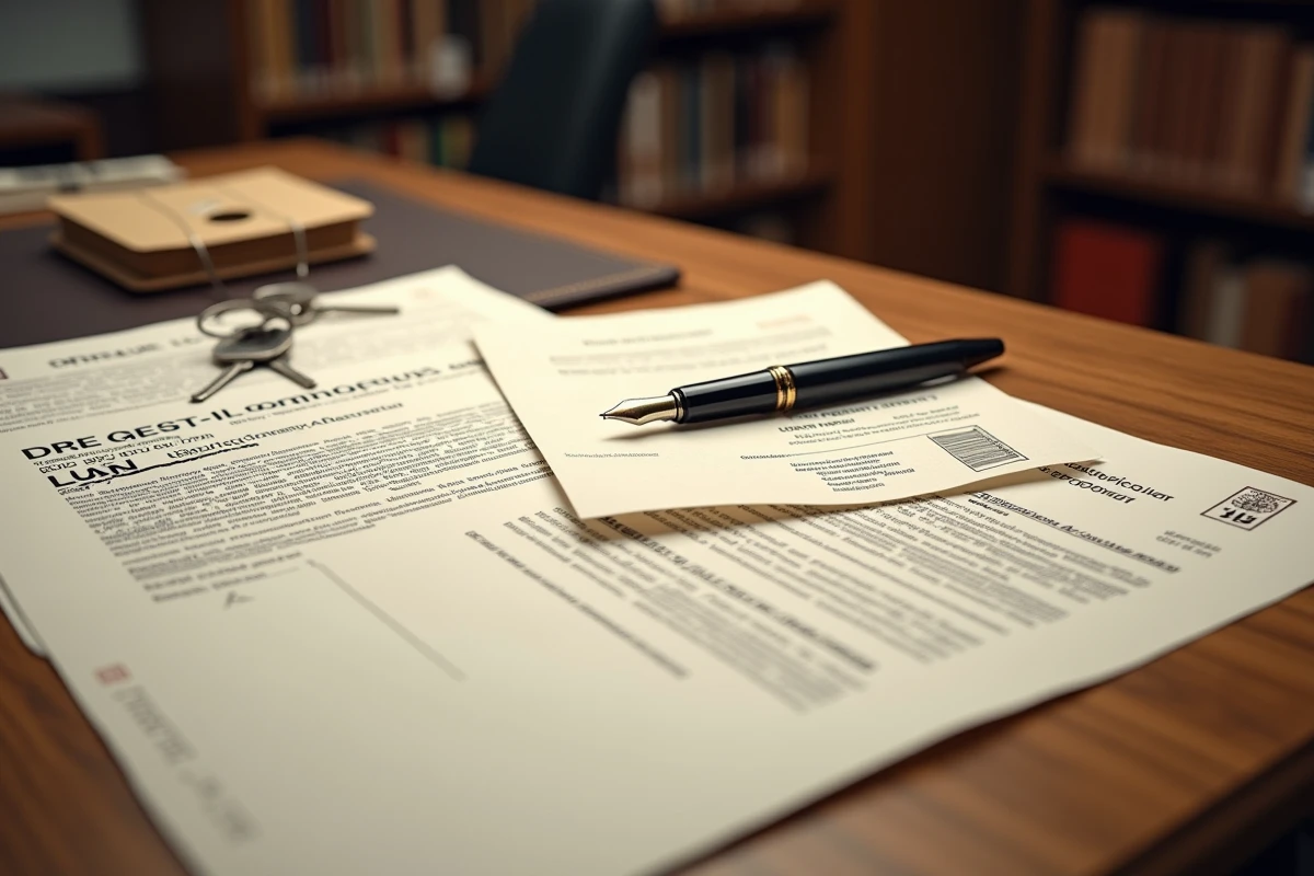 Documents de diagnostics obligatoires pour bail commercial disposés sur un bureau, incluant DPE, diagnostic amiante et conformité électrique
